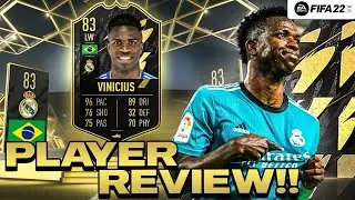 FIFA 22 : BUDGET NEYMAR?! VINICIUS JR. INFORM PLAYER REVIEW