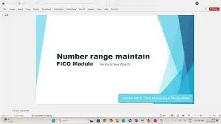 SAP FICO Number Range Explained | Easy Guide using FBH2 & FBN1