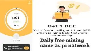 Daily earn Bee token by mining /same pi 😍