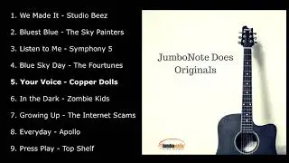 Snippet of Album 'JumboNote Does Originals'