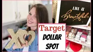 SHOP WITH ME | TARGET DOLLAR SPOT HAUL | VALENTINE'S DAY