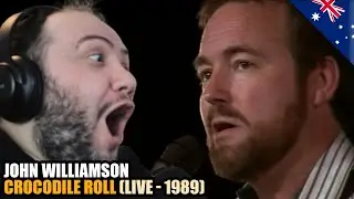 🇦🇺 John Williamson - Crocodile Roll (Live - 1989) | TEACHER PAUL REACTS