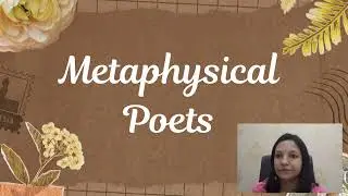 An Introduction to Metaphysical Poetry - B.A. Sem V and Sem II English Syllabus
