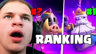 Ranking ALL 39 Evolutions from WORST to BEST *JYNXZI REACTS*