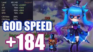 【Summoners War | Curry's RTA】The Power GOD speed Anavel, Is a high speed supporter useful in turn2?