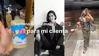 Semana de oficina 📅👩🏽‍💼+ 🏥👩🏽‍⚕️y compras 🛍️ para mi clienta 🇨🇱