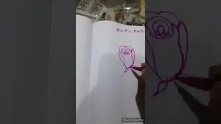 MOM =rose 👩 🌹 #drawingskill #thrissur #watch #art #fast drawing &hearts;