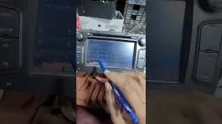 Toyota Car Multi Function Monitor Repaired #tetrapak  #toyota #hmirepair #1millionviews