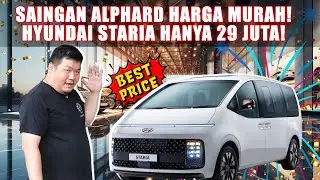 HARGA GILA-GILAAN HYUNDAI STARIA BISA KAMU BAWA PULANG CUMA 29 JUTA❗