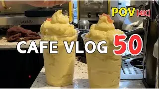 POV｜China's Busiest Cafe｜ASMR｜Video 48｜CAFE｜Drinks｜Coffee Shop
