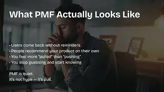 Product-Market Fit Explained by Peesh Chopra | What Most Founders Get Wrong