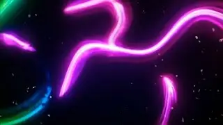 Colorful Light Loop Animation Effect | No Copyright Effects | Light VFX Overlay Black Screen
