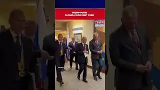 Trump-Putin Meet In Alaska: Closed-Door Meeting Between Both Leaders Over | Watch Video #shorts