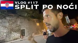 Noćna &scaron;etnja kroz Split - VLOG #117