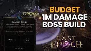 Last Epoch Build Guide: 1M Damage Spellblade 100% Crit Boss Build On Budget Gear!