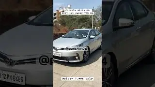 Corolla Altis GL 2017 model, top notch with warranty at best price @punecars24 follow for more&hellip;