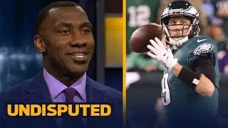 Skip and Shannon react to the Eagles' 38-7 win over the Vikings in the NFC Championship | UNDISPUTED