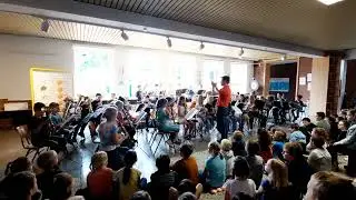 Freude sch&ouml;ner G&ouml;tterfunken gespielt von der Bl&auml;aserklasse 3 KGS Drei-K&ouml;nige Garbeck