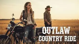 Best Music Country 🎶 Outlaw Country Ride 🎸 Country Roads & Outlaw Souls