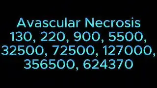 Avascular Necrosis (AVN) Osteonecrosis Frequency Sound Healing Rife Hz