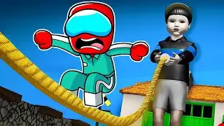 Jugué el JUEGO DE LA SOGA de SQUID GAME 3 en Roblox!