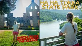 Castle Ruins: Ha Ha Tonka State Park Overlooking Lake Of The Ozarks