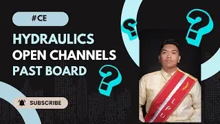 Hydraulics - Open Channels (Past Board Exam Problem)
