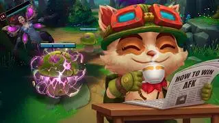 Gan&eacute; la Teamfight SIN ESTAR en ella: El Support m&aacute;s INJUSTO... (Build Pasiva) 🍄