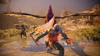 Cinematic Realm Shift Gameplay ⌛ God of War Ragnar&ouml;k GMGoW