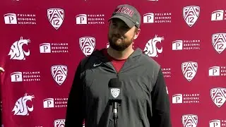 WSU Football: Jared Kaster after Spring Practice | 4/23/24