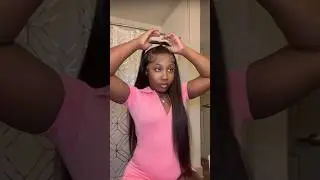 SHEINWIG | 28 inch 180 density , 13*4  HD PREPLUCKED straight wave wig ❤️😍❤️