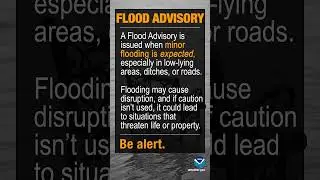 Flood Watch, Warning, Advisory&mdash;What&rsquo;s the Difference?