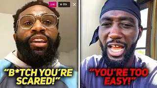 Jaron Ennis CONFRONTS & CHALLENGES Terence Crawford On IG LIVE