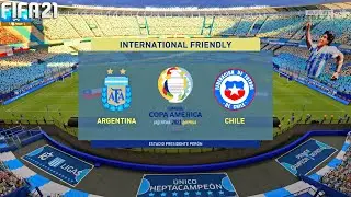 FIFA 21 | Argentina vs Chile - Copa America 2021 - Full Match & Gameplay