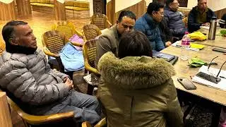  ज्ञानमाला सम्मेलनको लागि काठमाडौं बाट आउनुभएका राष्ट्रिय ज्ञानमाला संघ,नेपालका अध्यक्ष रमना श्रेष्ठ