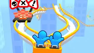 Runner Coaster - All Levels Gameplay (Level 1-4)