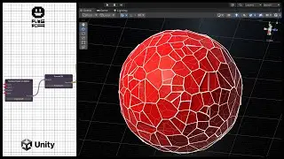 Unity Demo: Generate a 3D Voronoi Pattern on a Sphere