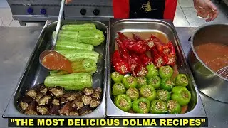 How to Make Mixed Vegetable Dolma Recipe for 20 - Delicious Turkish Stuffed Vegetables