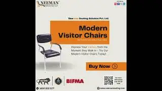 Visitor Chairs | Neeman Seating Solution | #visitorchair  #chairmanufacturer #gurugram #chair #delhi
