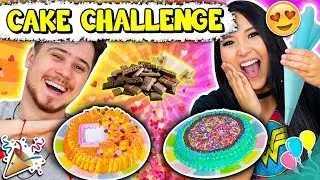 CAKE CHALLENGE! - Desafio dos confeiteiros ( BOLO PARA O CHERU) | Jeru e Cheru