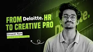 Geerish a video editing student from Deloitte HR to Creative Pro| Digital Nest School of Business