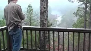 Dave's cabin - Matt and Dave