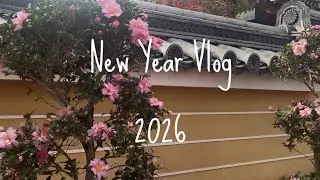 New Year Vlog: 初詣、和菓子、クリスマスツリー片付け、カフェ巡り、コンビニスイーツ、普通の日々