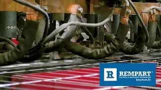 Rempart 4K with blue surround