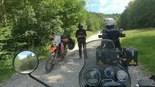 Valea Doftanei - Sacele. RE Himalayan going off road  :)
