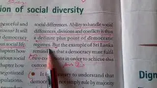 Accommodation of social diversity