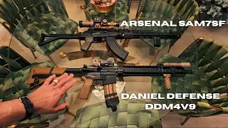 DDM4V9 and Arsenal SAM7SF | AR-15 vs AK-47