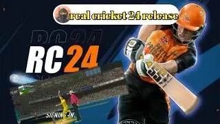 First Look & RCPL Gameplay OF REAL CRICKET tm 24 (DISAPPOINTED) || OctaL