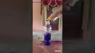 Lemon and baking soda + ujala experiment #shorts