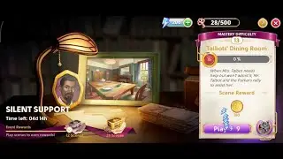 June's Journey Secrets 34 Scene 13 Talbot's Dining Room Word Mode 4k HD 